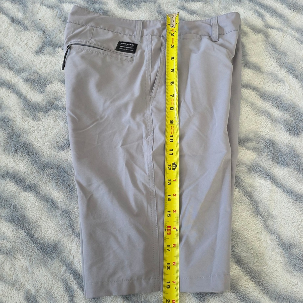 Quiksilver Amphibian Hybrid Shorts Mens 28 Gray Quick Dry Walkshorts Boardshorts - Picture 13 of 13